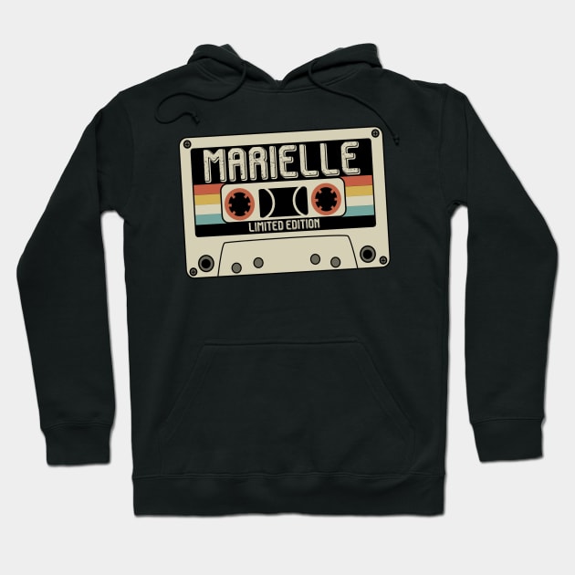 Marielle - Limited Edition - Vintage Style Hoodie by Debbie Art